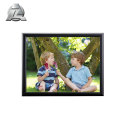 Cadre photo en aluminium avec clip professionnel personnalisé 12x8